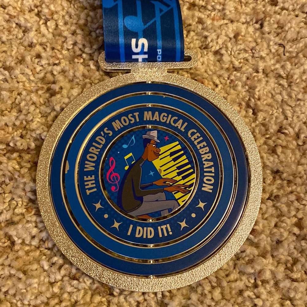 RunDisney Wine and Dine 2022 1/2 Marathon Medal